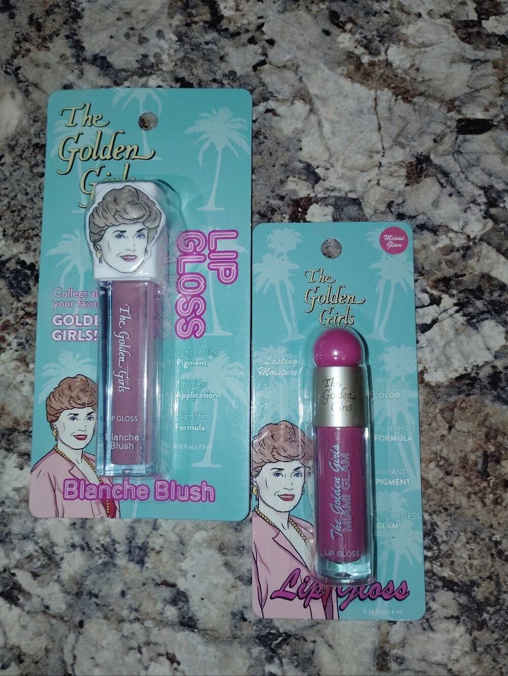 The Golden Girls Lip Gloss Duo - Pink Shades New